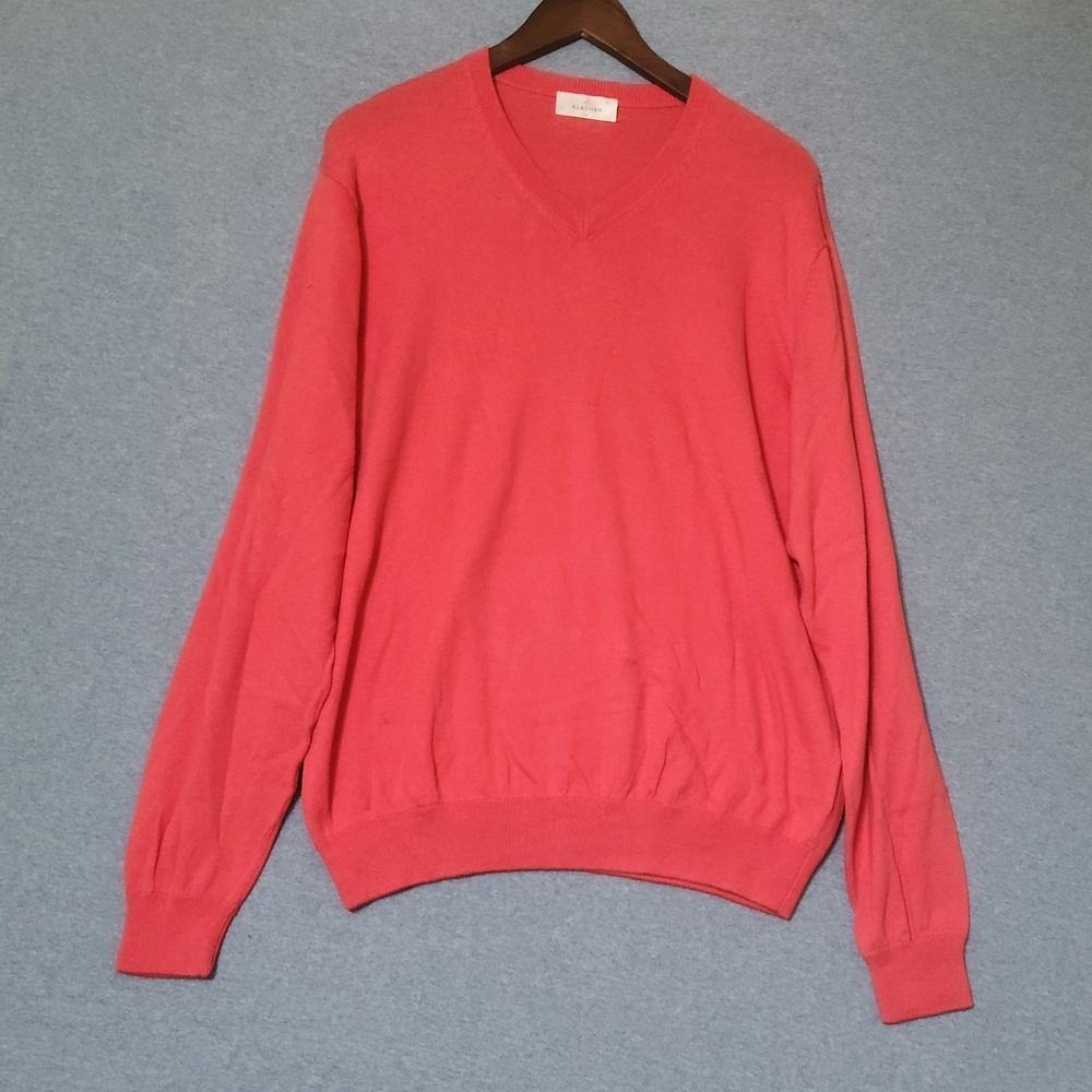 Alashan V Neck Sweater. Size Large